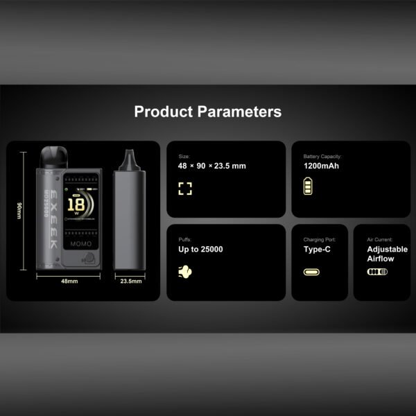 electronic cigarette set  EK-MOMO CHERRY COLA flavor - Image 5