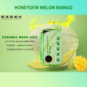 EK 15000 HONEYDEW MELON MANGO flavor High-capacity disposable vape