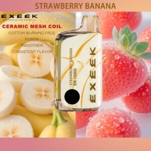 EK 15000 STRAWBERRY BANANA flavor High-capacity disposable vape