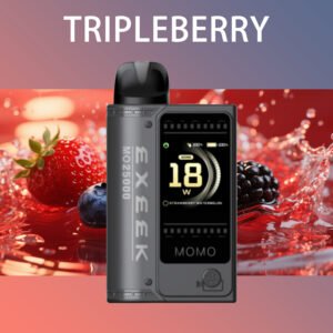 electronic cigarette set  EK-MOMO TRIPLEBERRY flavor