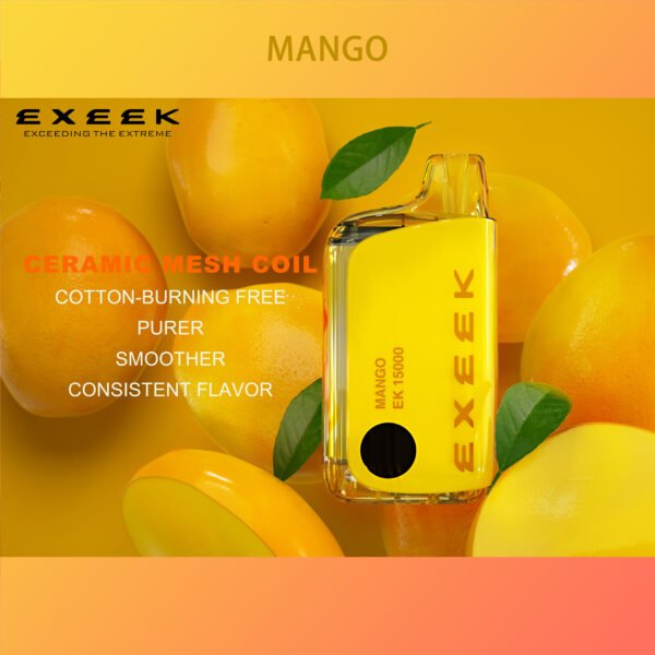 EK 15000 MANGO flavor High-capacity disposable vape