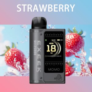 electronic cigarette set  EK-MOMO STRAWBERRY flavor