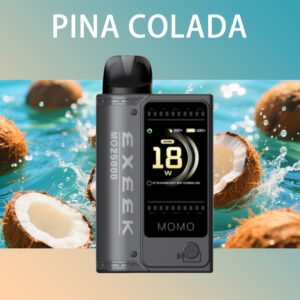 electronic cigarette set  EK-MOMO PINA COLADA flavor