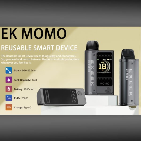 EK-MOMO special Super Capacity Cigarette Cartridges CHERRY JUICE flavor - Image 4