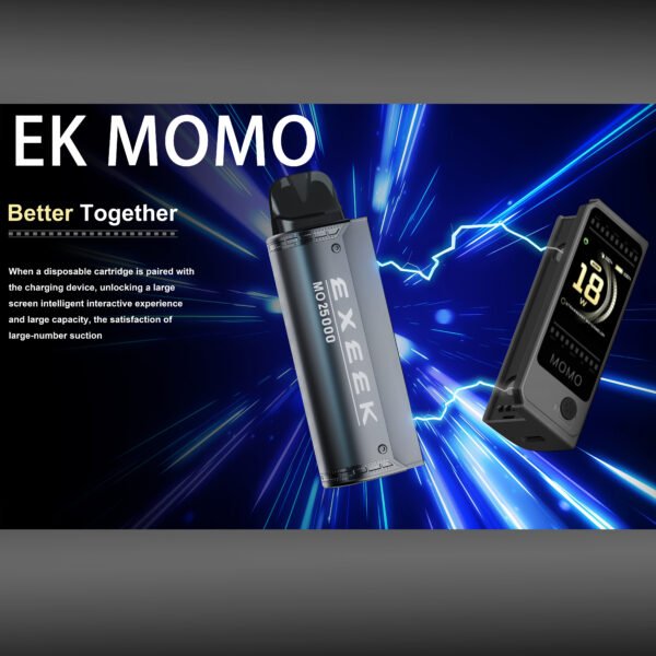 EK-MOMO special Super Capacity Cigarette Cartridges CHERRY JUICE flavor - Image 3