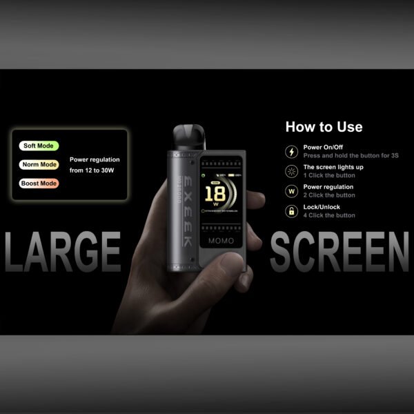 electronic cigarette set  EK-MOMO CHERRY COLA flavor - Image 4